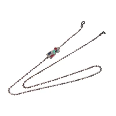 Jean Paul GAULTIER Torso-motif Ball Chain Glasses Holder