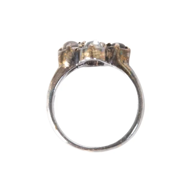 Jean Paul GAULTIER Stone Silver Ring K-173698_007