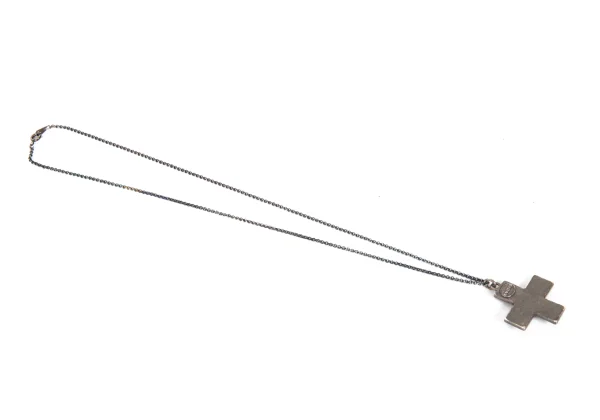 Jean Paul GAULTIER Cross Heart Stone Necklace K-173699_006