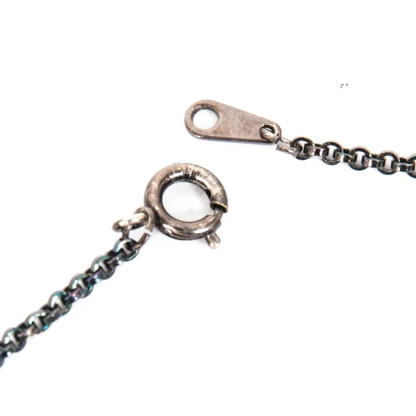 Jean Paul GAULTIER Cross Heart Stone Necklace K-173699_007