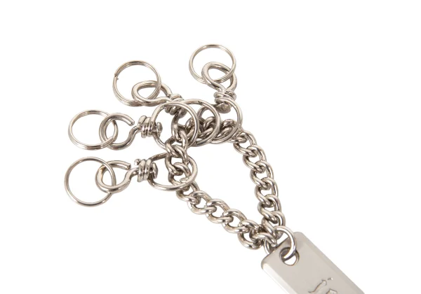Jean Paul GAULTIER Logo Plate Key Ring K-173702_003