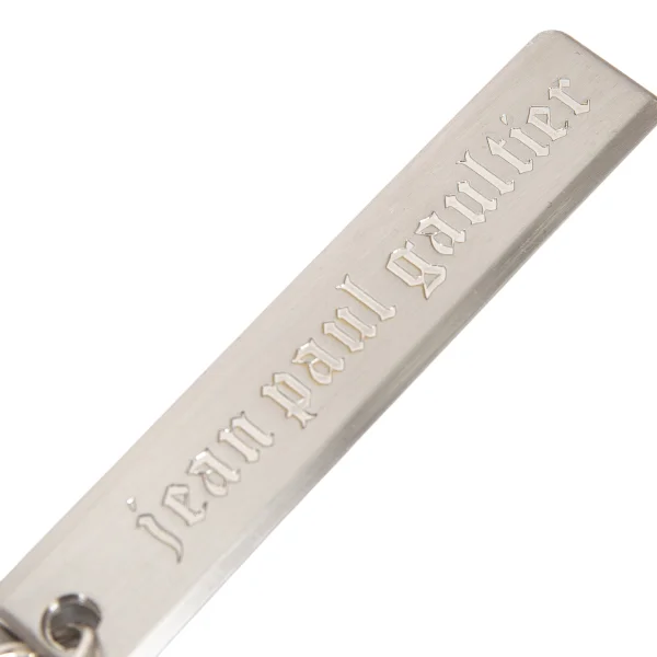 Jean Paul GAULTIER Logo Plate Key Ring K-173702_006