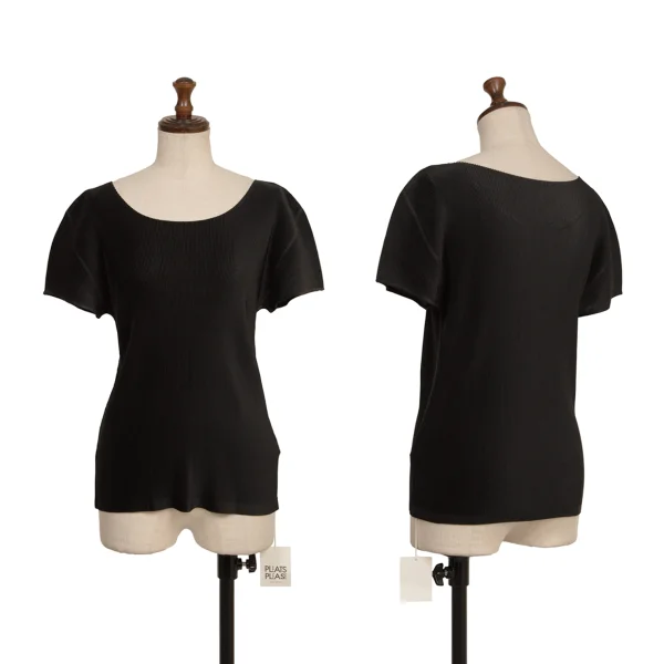 PLEATS PLEASE Mist Pleats T-shirt Black 3 K-173710_001