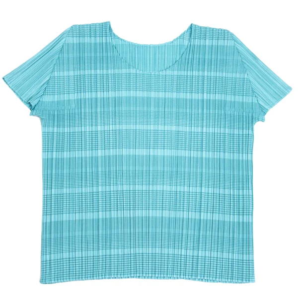 PLEATS PLEASE Pleats Shadow Striped Print T-shirt K-173712_002