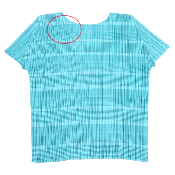PLEATS PLEASE Pleats Shadow Striped Print T-shirt K-173712_009