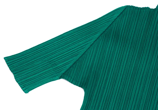 PLEATS PLEASE Pleats High-neck Elbow-length Sleeve T-shirt K-173713_005