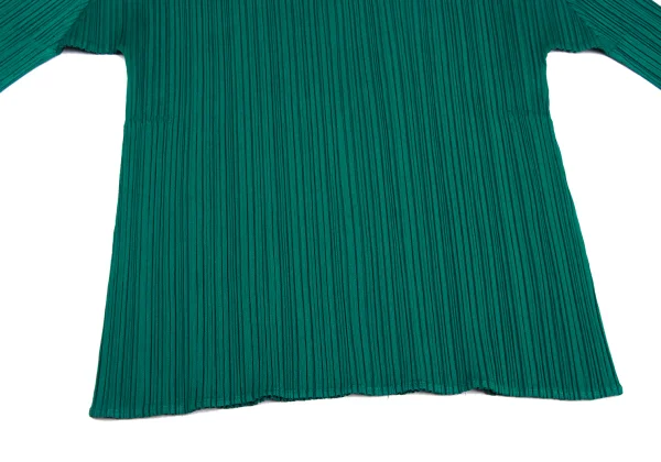 PLEATS PLEASE Pleats High-neck Elbow-length Sleeve T-shirt K-173713_006