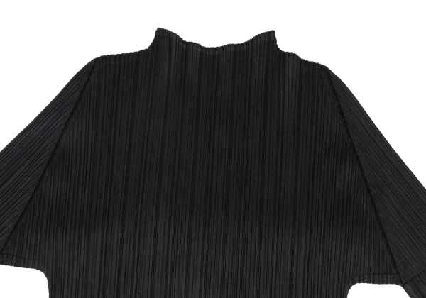PLEATS PLEASE Pleats High-neck Elbow-length Sleeve T-shirt K-173714_003