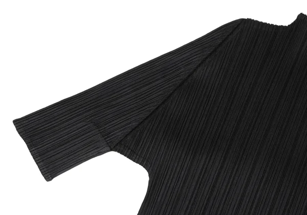 PLEATS PLEASE Pleats High-neck Elbow-length Sleeve T-shirt K-173714_005
