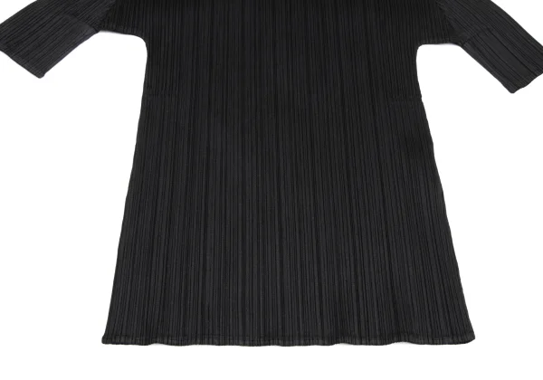 PLEATS PLEASE Pleats High-neck Elbow-length Sleeve T-shirt K-173714_006