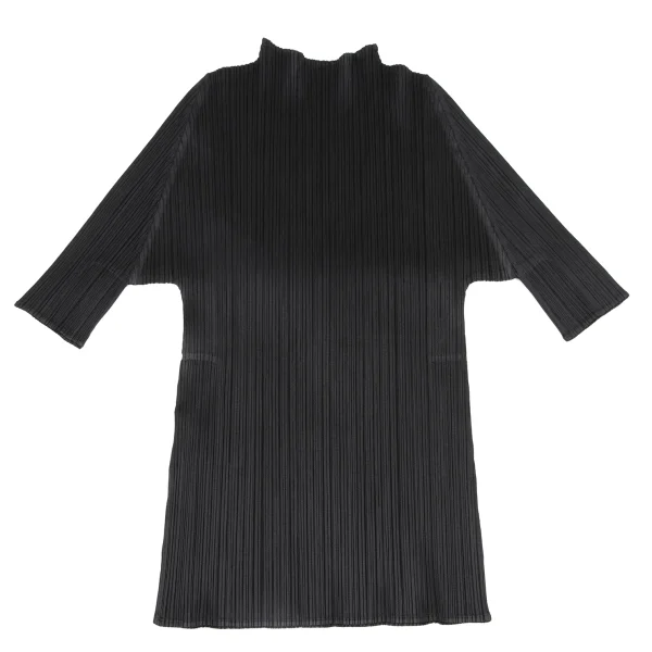 PLEATS PLEASE Pleats High-neck Elbow-length Sleeve T-shirt K-173714_008