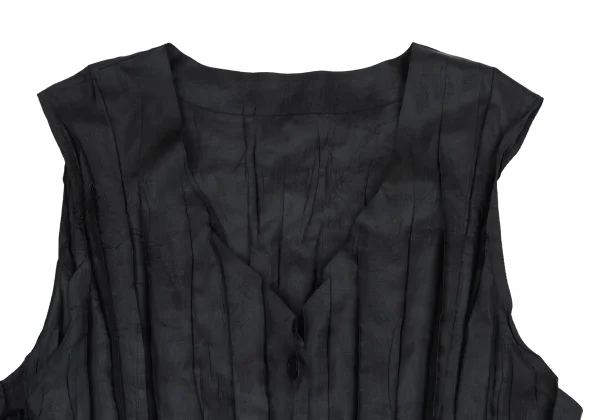PLEATS PLEASE Wrinkle Pleated Vest K-173717_003