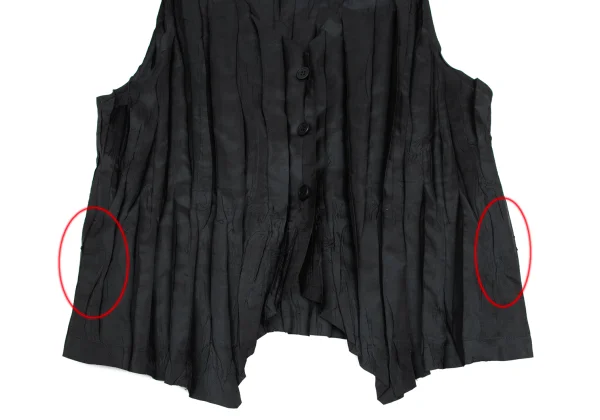 PLEATS PLEASE Wrinkle Pleated Vest K-173717_006