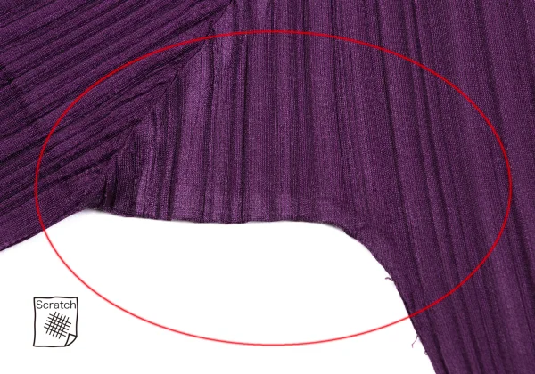 PLEATS PLEASE Pleated High Neck Long Sleeve Top K-173719_013