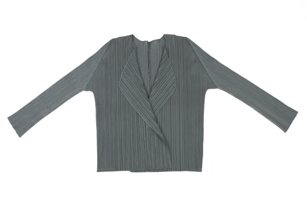 PLEATS PLEASE Buttonless Cardigan K-173722_002