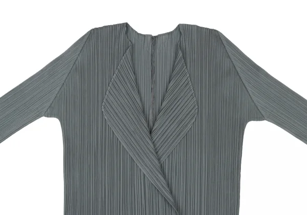 PLEATS PLEASE Buttonless Cardigan K-173722_003