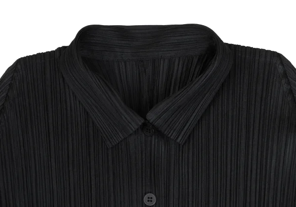 PLEATS PLEASE Pleated Long Sleeve Shirt K-173724_003