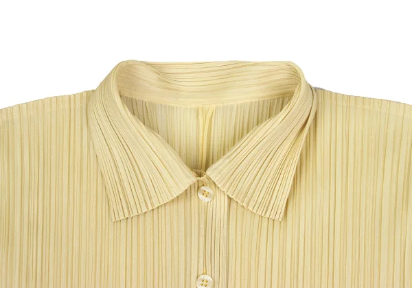 PLEATS PLEASE Pleated Long Sleeve Shirt K-173726_003
