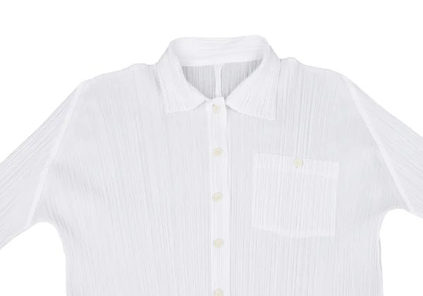 PLEATS PLEASE Pleated Patch Pocket Shirt K-173727_003