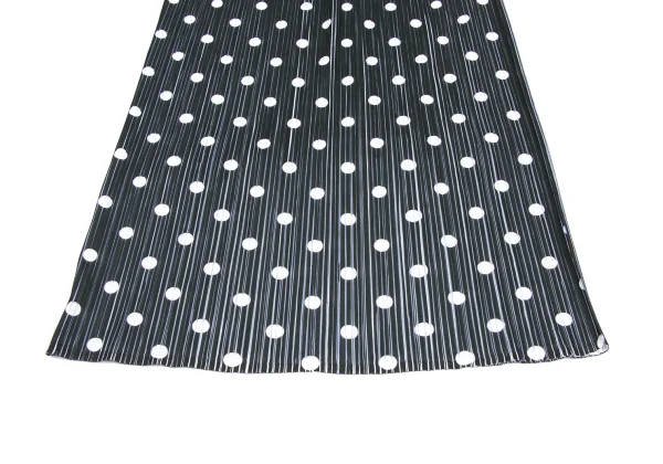 PLEATS PLEASE Pleated Dot Print Skirt K-173728_005