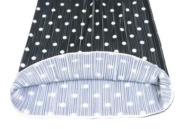 PLEATS PLEASE Pleated Dot Print Skirt K-173728_006