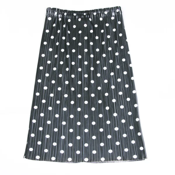 PLEATS PLEASE Pleated Dot Print Skirt K-173728_007