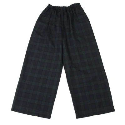 JUNYA WATANABE COMME des GARCONS Poly Wool Checked Wide Pants