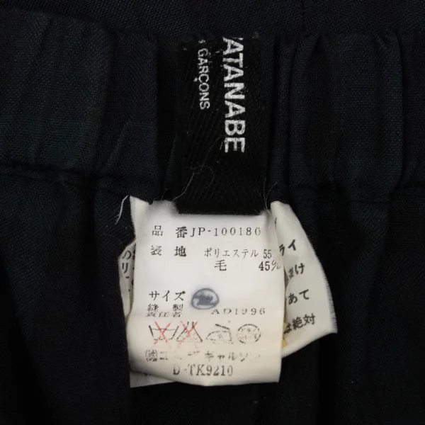 JUNYA WATANABE COMME des GARCONS Poly Wool Checked Wide Pants K-173741_014