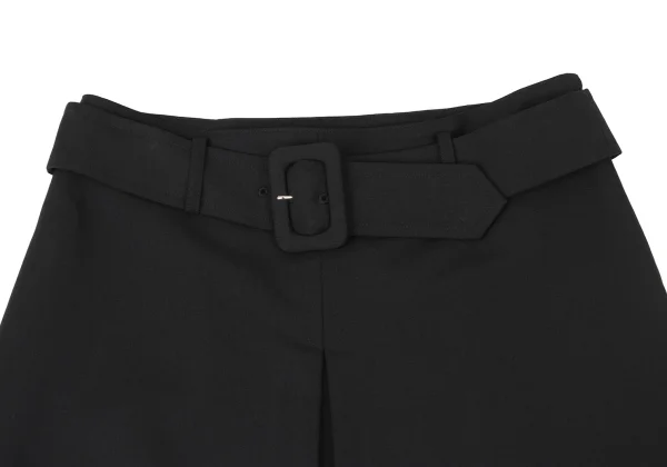 JUNYA WATANABE COMME des GARCONS Wool Mohair Belted Tuck Skirt K-173742_004