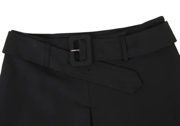 JUNYA WATANABE COMME des GARCONS Wool Mohair Belted Tuck Skirt K-173742_005