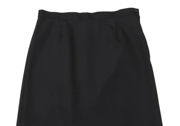 JUNYA WATANABE COMME des GARCONS Wool Poly Hem Pleats Switching Skirt K-173743_003