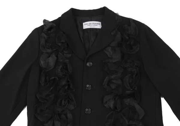 robe de chambre COMME des GARCONS Tulle Frill Design Jacket K-173745_003