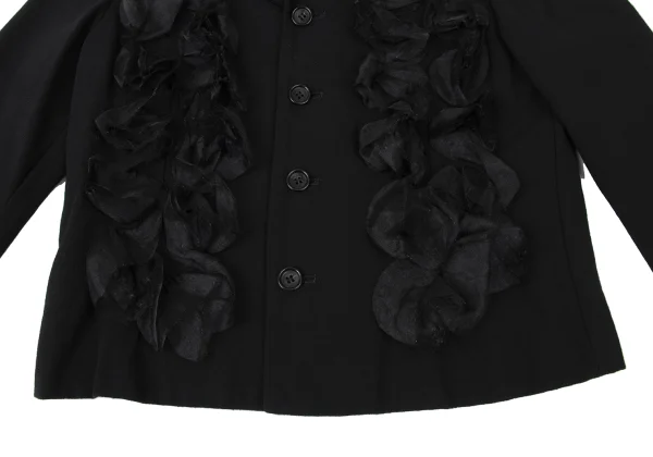 robe de chambre COMME des GARCONS Tulle Frill Design Jacket K-173745_010
