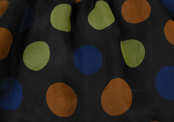 tricot COMME des GARCONS Silk Colorful Dot Print Layered Skirt K-173750_013