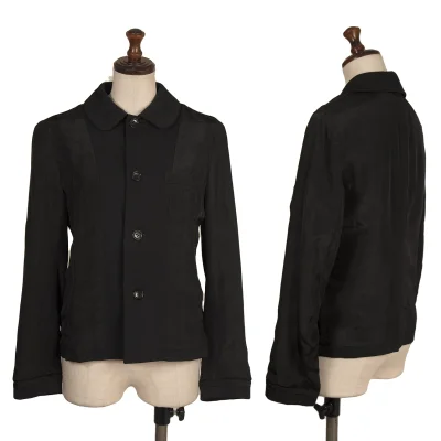 tricot COMME des GARCONS Switching Design Round-collar Jacket