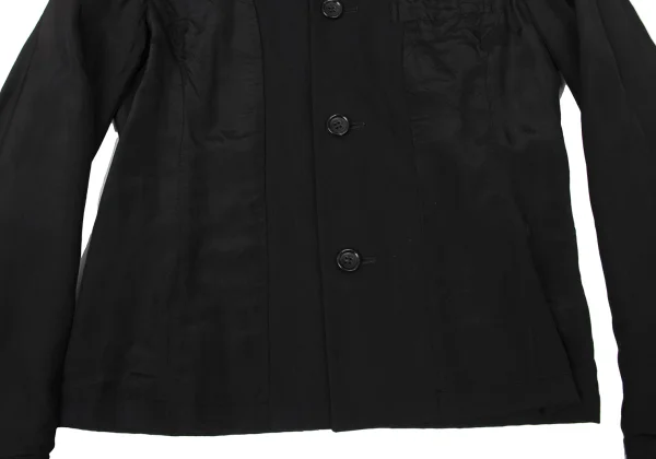 tricot COMME des GARCONS Switching Design Round-collar Jacket K-173753_011