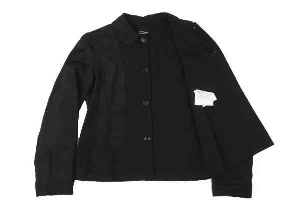 tricot COMME des GARCONS Switching Design Round-collar Jacket K-173753_012