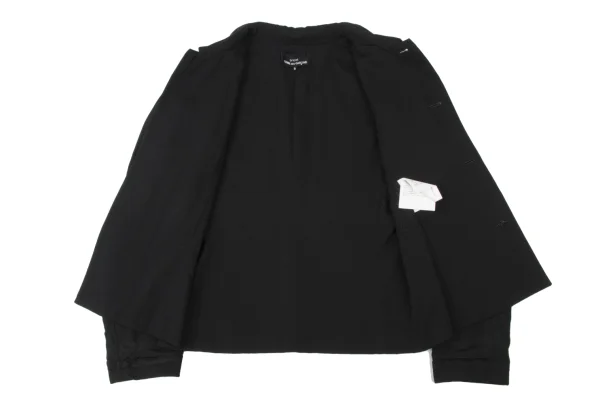 tricot COMME des GARCONS Switching Design Round-collar Jacket K-173753_013