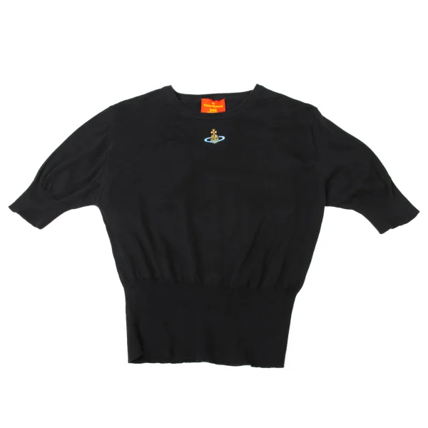Vivienne Westwood Red Label Cotton Orb Embroidery Knit Top K-173759_002