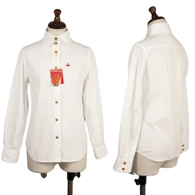 Vivienne Westwood Red Label Round Collar Cotton Blouse