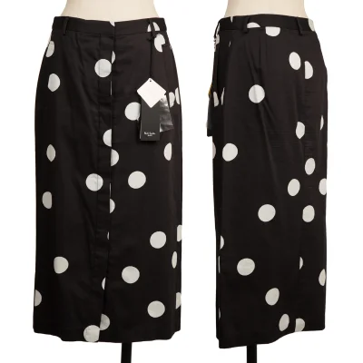 Paul Smith BLACK Doto Printed Button Wrap Skirt