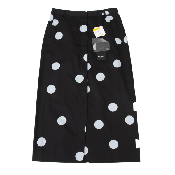 Paul Smith BLACK Doto Printed Button Wrap Skirt K-173762_002