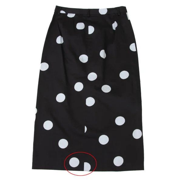 Paul Smith BLACK Doto Printed Button Wrap Skirt K-173762_007