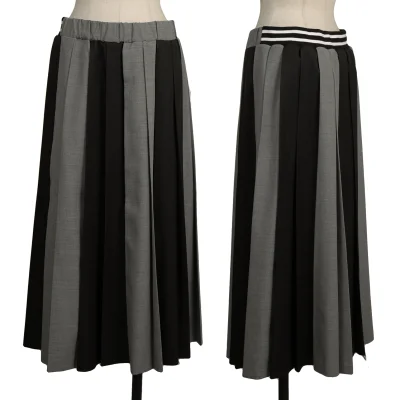 FRAPBOIS Poly Switching Pleats Skirt