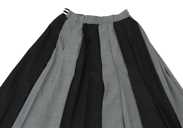 FRAPBOIS Poly Switching Pleats Skirt K-173763_003