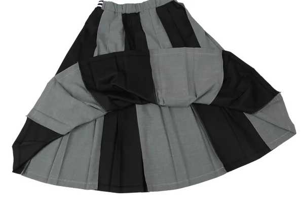 FRAPBOIS Poly Switching Pleats Skirt K-173763_007