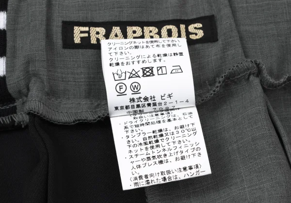 FRAPBOIS Poly Switching Pleats Skirt K-173763_011