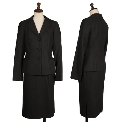 agnes b. Wool Jacket & Skirt
