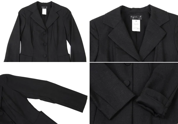 agnes b. Wool Jacket & Skirt K-173768_004