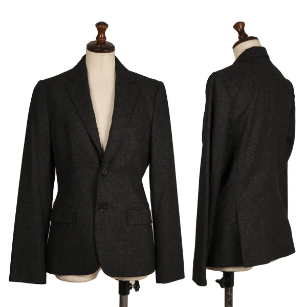 Ralph Lauren Cashmere Blend Wool Jacket Grey 7 K-173770_001